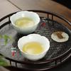 Ba Fang Li Lotus Celadon Master Teacup Pair Set