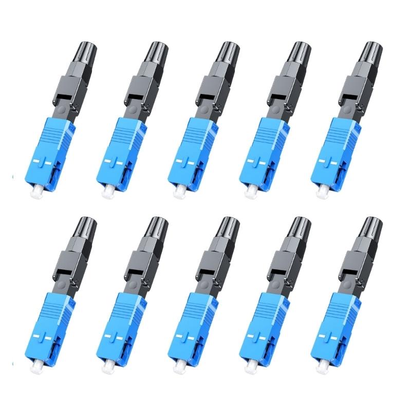 Cold Splicing Fiber Opt Connector Tool less Installation Low Insertion Loss Durability Design For Networking Setups