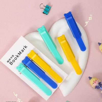 Silikon Lesezeichen 3X Automatisches Silikon Smart Lesezeichen Lesezeichen zum Lesen Silikon Seitenmarkierer für Damen Herren Kinder Buch