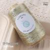 100g Moonlight Silver Core-Spun Yarn – Shiny Silver Wool for Hand Knitting & DIY Crochet Projects