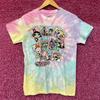CN The Powerpuff Girls Retro Cartoon Tie Dye T-Shirt