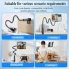 Thickened Flexible Arm Goose Neck Tablet Stand,1pc Tablet and Phone Holder,Suitable for Bed, Bedside, Desk, Bed Headboard, Table