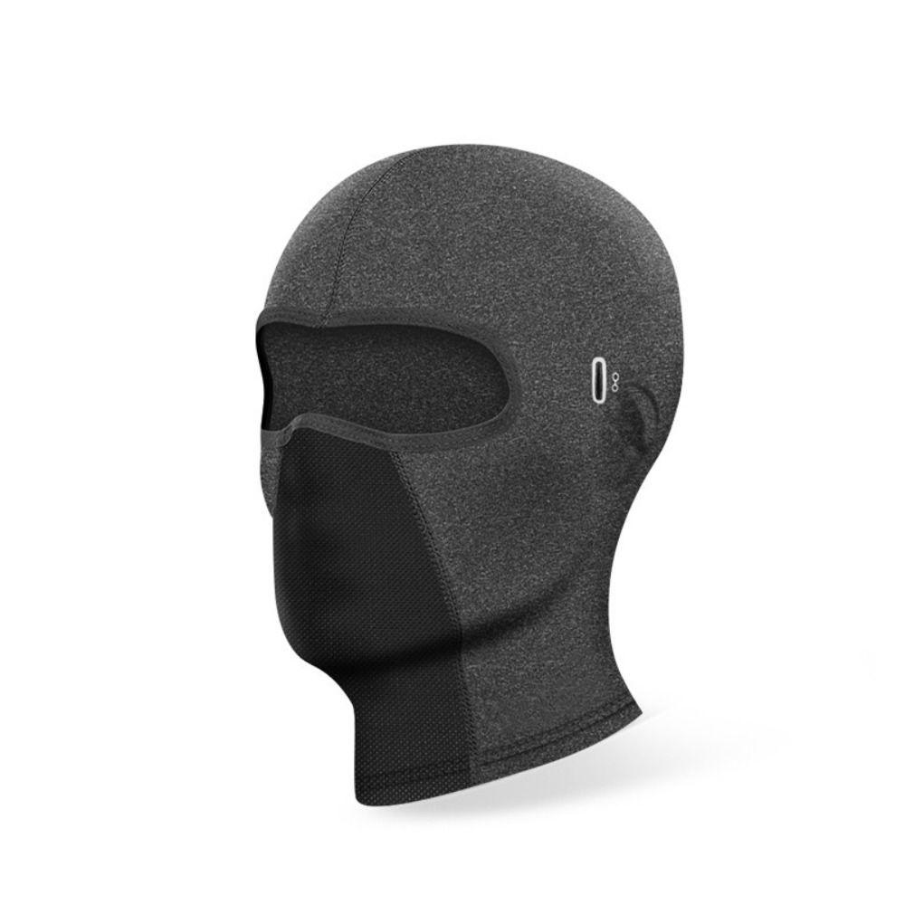 With Glasses Hole Full Face Cover Cycling Cap Anti-UV Summer Bicycle Cool Mask  Outdoor Sport