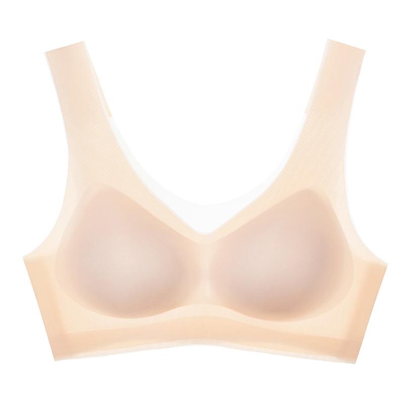 Women S Thin Breathable No Wire Plus Size Comfortable Middle Aged Bra
