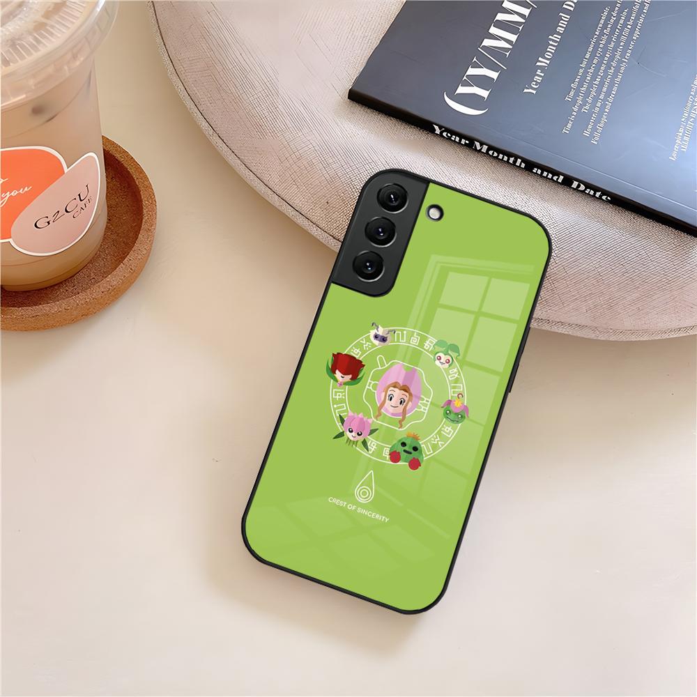 

Digimon Anime Phone Case Glass For Samsung Galaxy S26 S25 S21 S22 S24 S23 S20 Ultra Fe Plus A16 A24 A55 A53 Coque Galaxy S23 Ultra