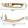 For BMW X5 X6 E70 E71 E72 2007-2014 LHD RHD Car Interior Door Handle Inner Panel Pull Trim Armrest Panel Cover Replacement