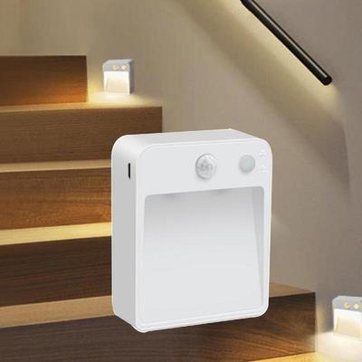 PIR Infrared Motion Sensor Light + Always On LED Night Light Two Modes Human Body Detection Energy Saving Stairs Kitchen Lighting Lamp