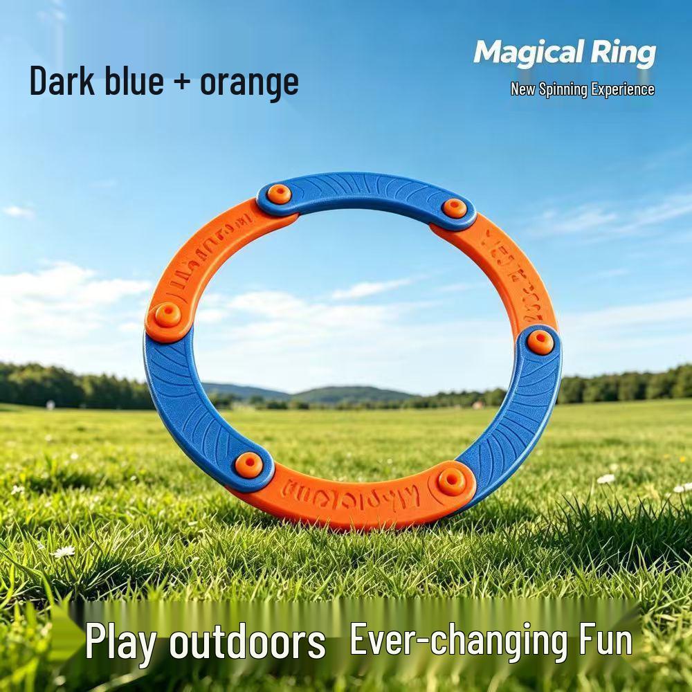 Children's EVA Soft Three-Blade Boomerang Flying Disc Toy