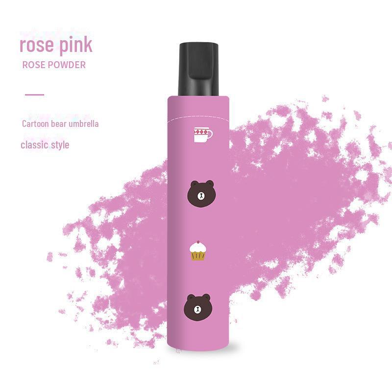 

Зонт с 6 спицами и рисунком медведя для защиты от солнца и дождя