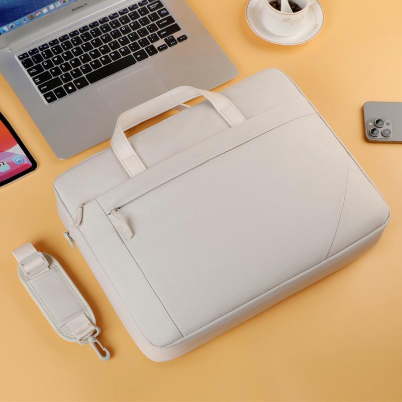 16-Inch Airbag Laptop Bag: Large Capacity, Thick Handheld Briefcase with Custom Logo