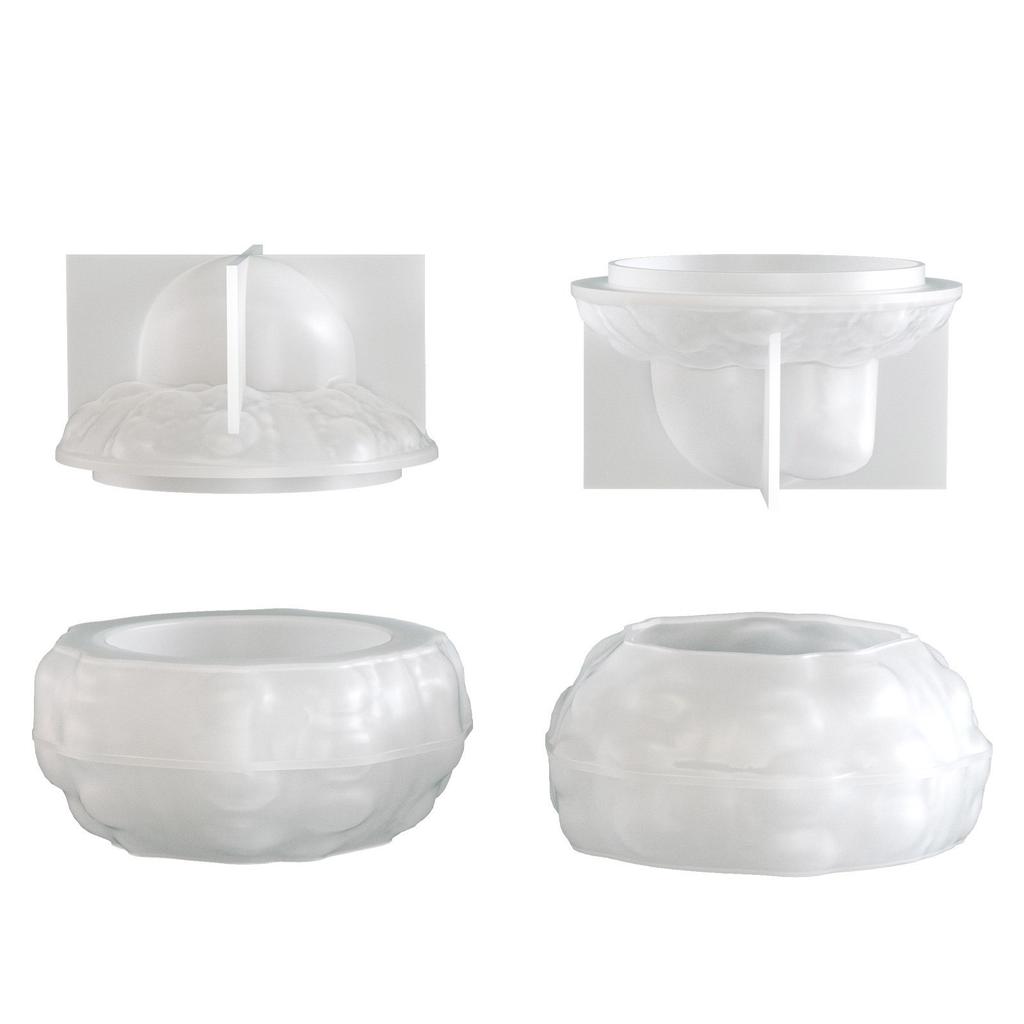 Easy Releasing Silicone Conch Mold Suitable for Making Decorative Candle Jars and Jewelry Storage Versatile Project