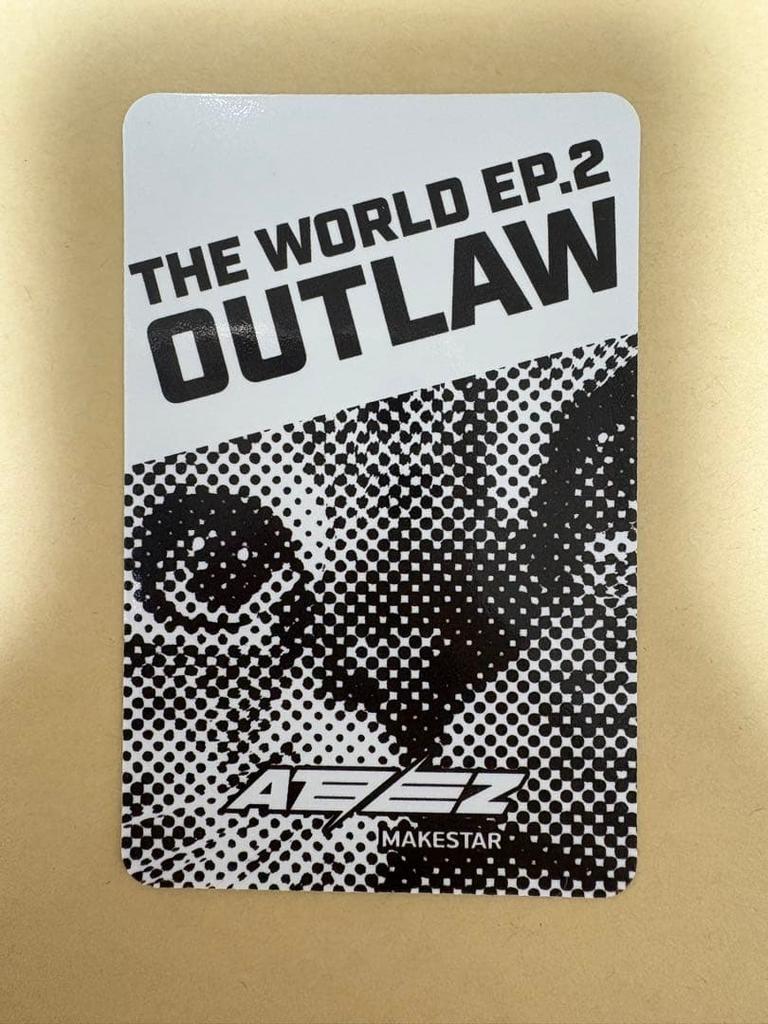 [USED] ATEEZ Seonghwa trading card