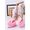 Women's Slippers Rabbit House Boots House Shoes Lightweight Does Not Make No Sound Sole Thick Plush Material