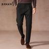 Zhuangji Men's Casual Straight-Leg Pants JGD5X4R9005