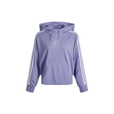 Neo Womens Favorite February Shadow Color Block Hoodie Women Hoodies Light-Purple GS2598