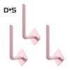 3Pcs Wall Hook Strong Load-Bearing Waterproof L-Shaped Traceless Hanger Traceless Bathroom Kitchen Hook
