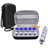 Groove Fixation Pill Storage Box Shockproof Essential Oil Case  Travel Case