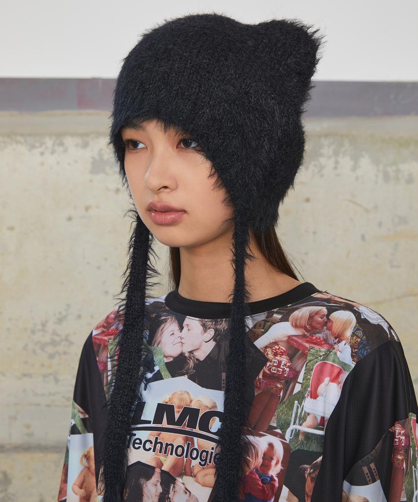 LMC Teddy Fluffy Beanie Cream