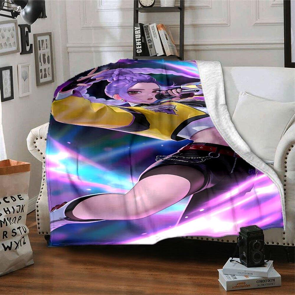 1pc hunter x (23) Blanket Soft Warm Throw for Home, Office, Travel All Season Cozy Bedding Gift, Office Cozy AccessoryB2