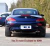 Stainless Steel Tailpipe Cover for 2010-2013 BMW Z4