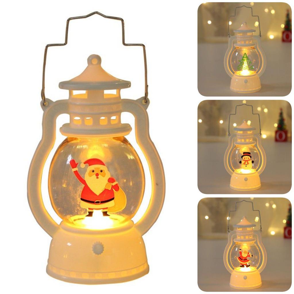 Christmas Decorative Led Small Home Party Retro Oil Lantern Small Lamp Oil