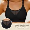 Zeriluna Breathable Mesh Wire-free Sexy Bra - Soft, Comfortable, Gentle Support, Skin-friendly.