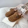 Comfort Summer Hollow-out Ventilated Shoes Child Versatile Suede Kids Sandals Anti-slippery Lightweith Boy Girl Footwear