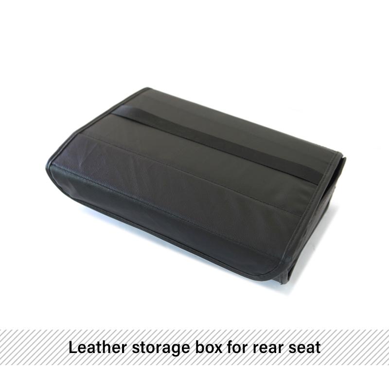 Storage Box for Tesla Model Y Under Seat Back Rear Air Vent PU Leather Interior Increase Space Car Accessories Modely 2025-2025