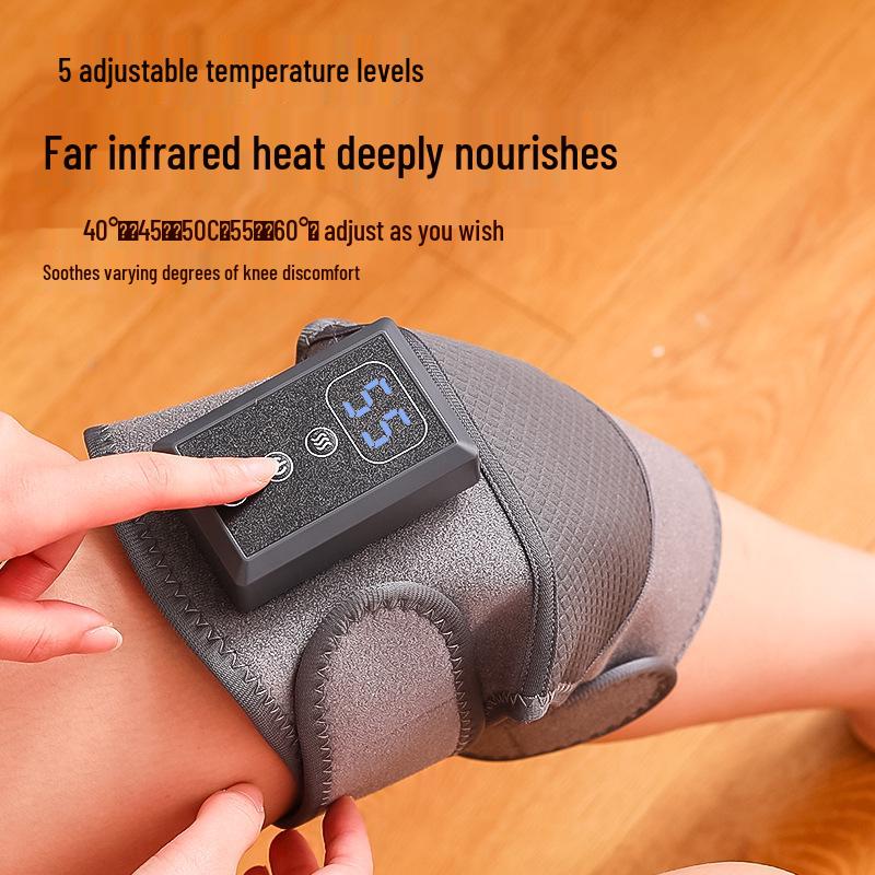 Rechargeable Heated Knee Massager for Joint Pain Relief