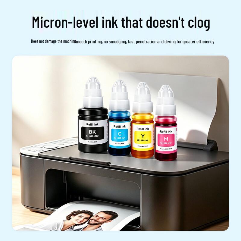 Liansheng Compatible Canon GI-890 Printer Ink Set