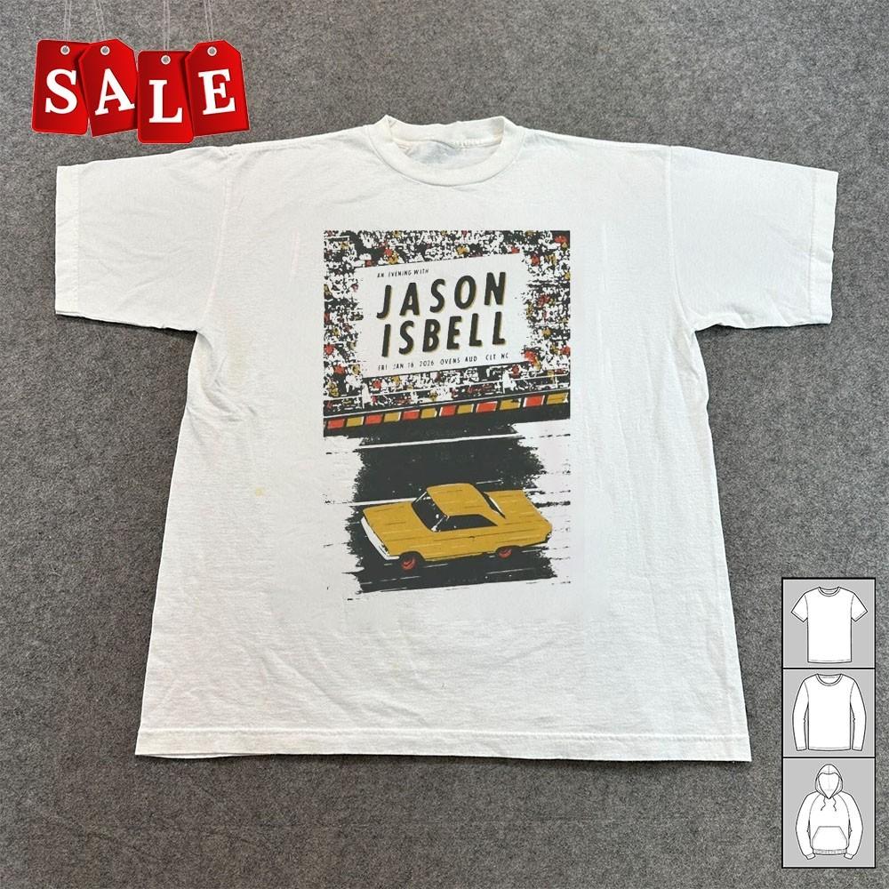 New Jason Isbell January 2026 Gift For Fans Unisex S-5XL Shirt UK166 Unisex T-Shirt S