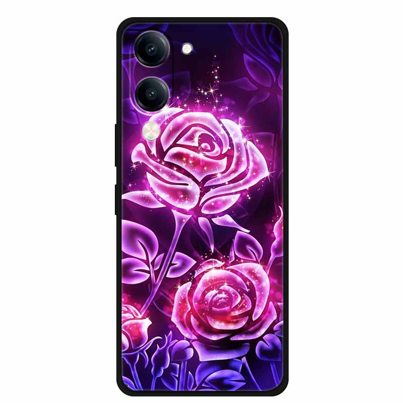 For Vivo Y29s Case Phone Cover Black Silicone Soft Case for Vivo Y19s GT Cover 6.74" Shell Dustproof Coque VIVO Y19sGT Y29 S 5G