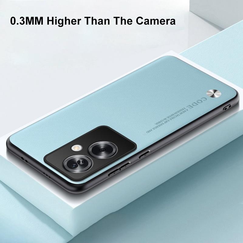 Luxury PU Leather Case For OPPO A79 A1 A2 Pro 5G Back Cover Matte Silicone Full Protection Phone Case For OPPO A2X A2M Coque