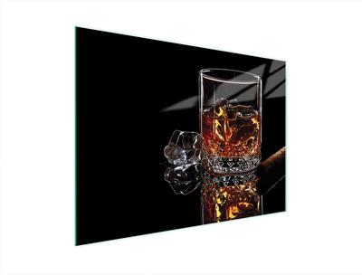 SZKLANA DESKA DO KROJENIA 40x30 WHISKY