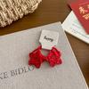 Koreanische Version von rosa und blau kariertem Liebes-Haarspange Haargummi wilde Kinder-Haaraccessoires Haarseil Seitenklemme