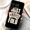 Poker Cards Cover For OnePlus 15 13 13R 13T 12 12R 10T 11 10 Pro OnePlus Nord 5 CE 3 4 Lite N20 N30 Case