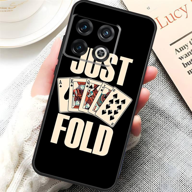 

Poker Cards Cover For OnePlus 15 13 13R 13T 12 12R 10T 11 10 Pro OnePlus Nord 5 CE 3 4 Lite N20 N30 Case OnePlus 8T