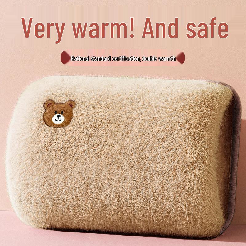 Rechargeable Explosion-Proof Electric Hot Water Bag with Auto Power-Off for Hand, Baby, and Bed Warming