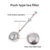 Tea Strainer Stainless Steel Tea Infuser Mesh Tea Ball Infuser Filter Reusable Loose Leaf Strainer Bag Brew Herb Tea Accessories