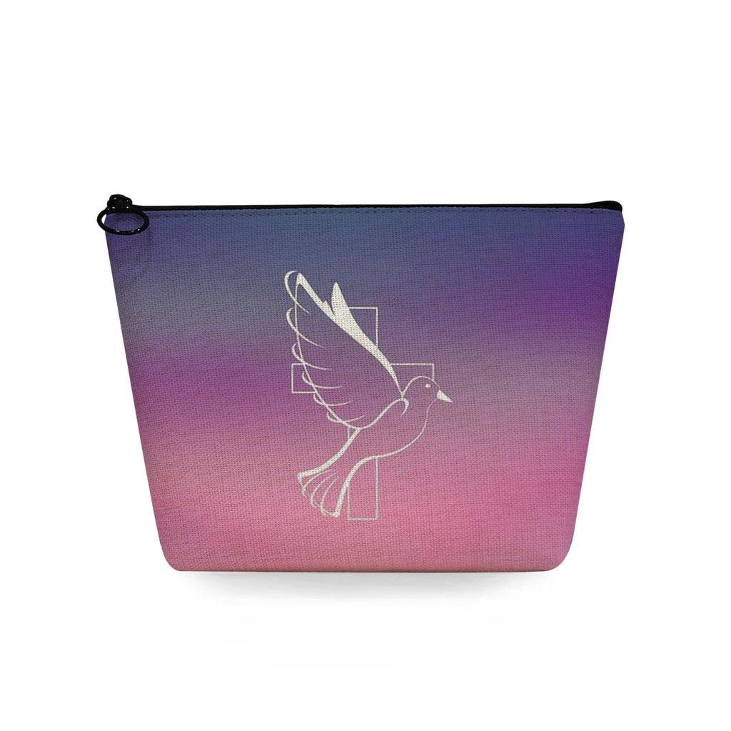 Women Dove of Peace Print Cosmetic Bag Toiletries Organize Travel Storage Case 6712