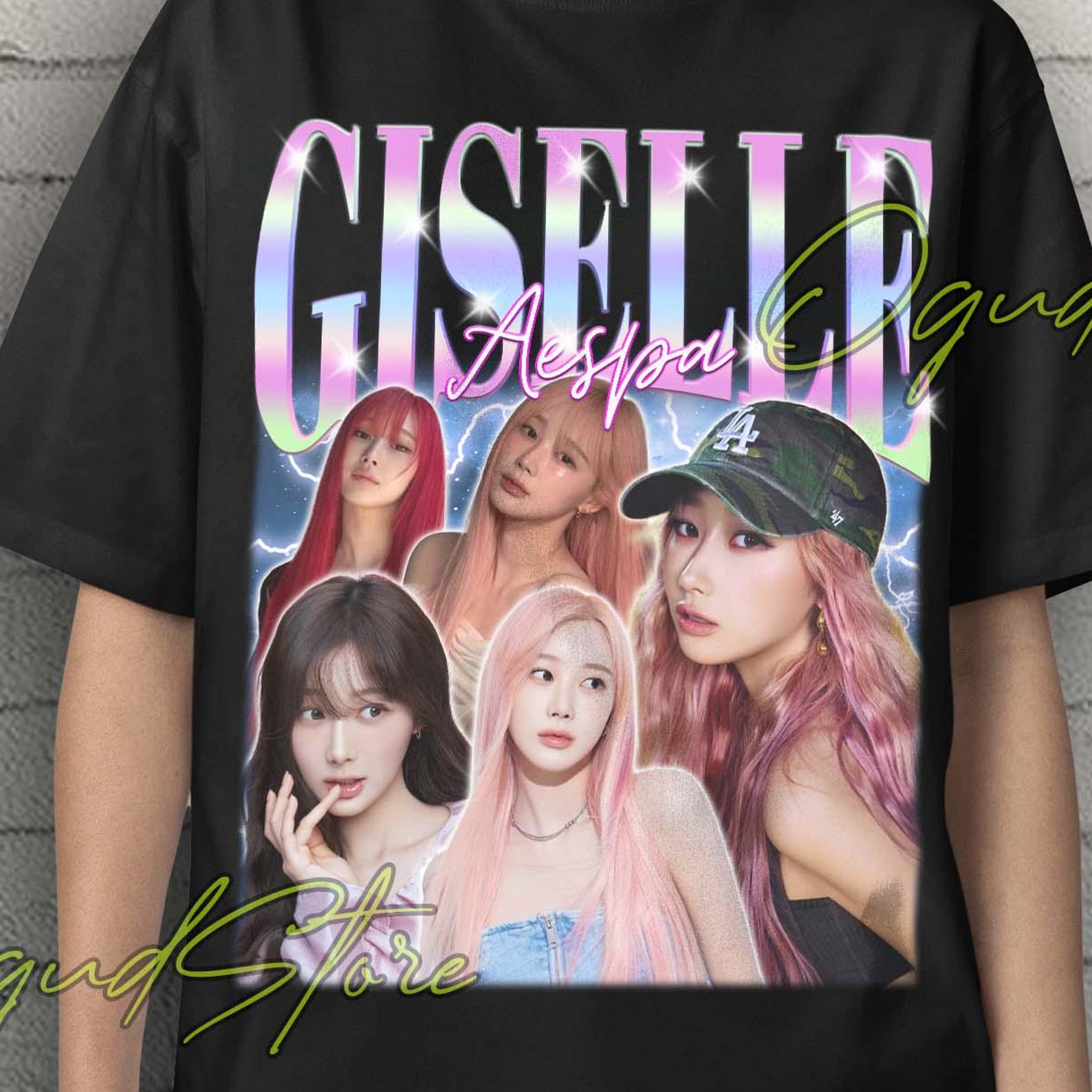Giselle Aespa Tee, Giselle Tshirt, Giselle Kpop Shirt, Giselle Retro Tees, Giselle Korean Singer, Giselle Idol Kpop Gift, Giselle Sweatshirt M