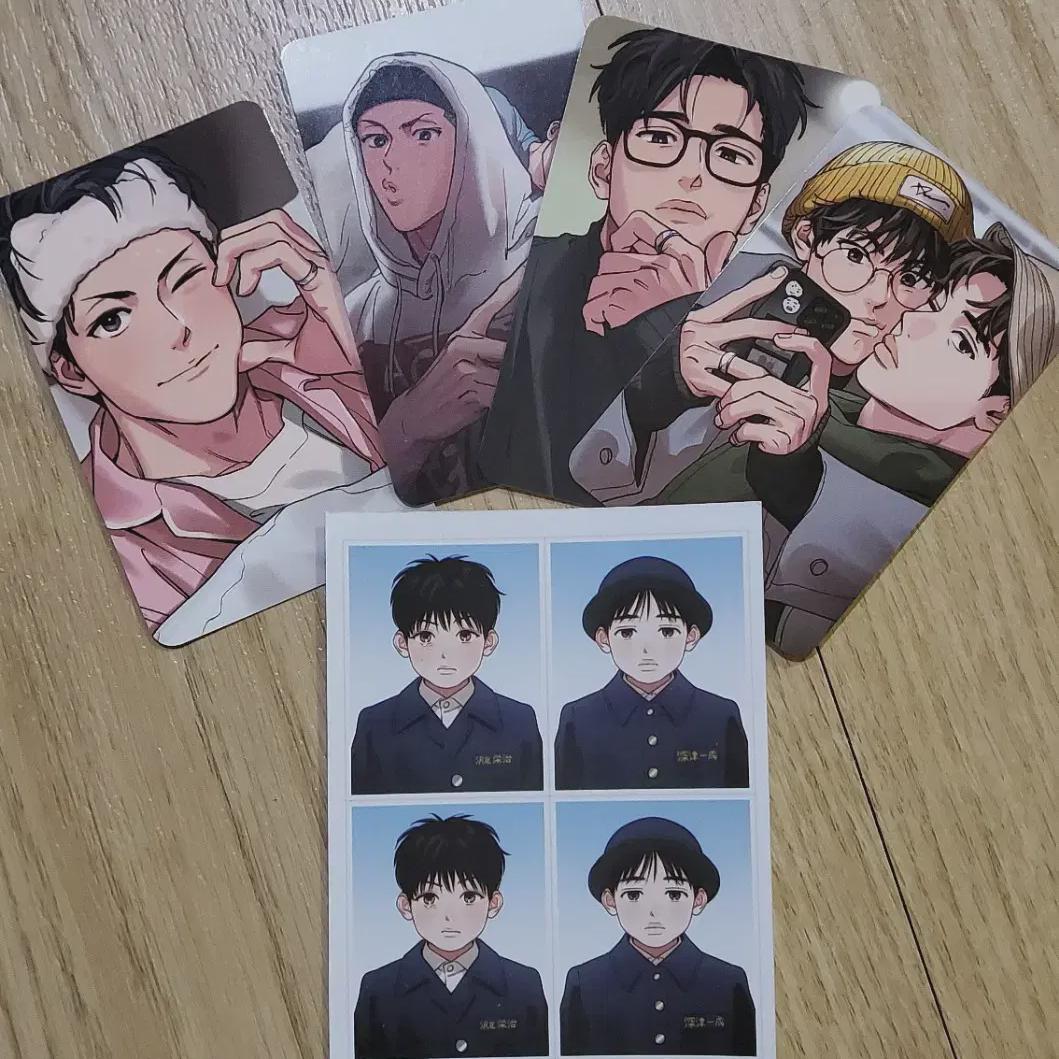 

Samoh Yuk-nim Woo-sung Myung-heon Photocard Kindergarten Id Photo Set