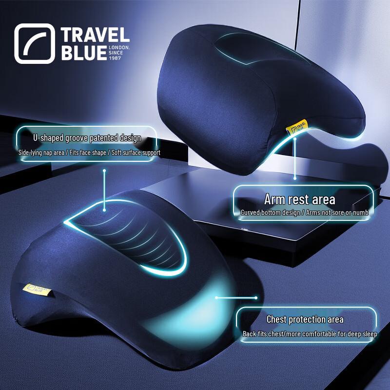 TRAVEL BLUE Portable Office Nap Pillow