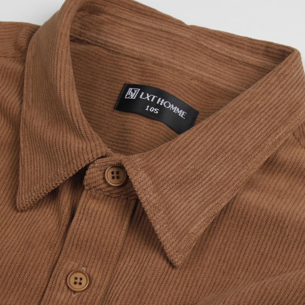 LXT Corduroy Straight Shirt [Brown]