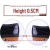 Men's Low-Cut Wear-Resistant Fashion Rain Boots: Non-Slip, Thickened Rubber Galoshes for Construction Sites