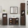 VidaXL Ensemble de meubles de salle de bain 3 pcs Chêne marron, armoire de salle de bain, placard de salle de bain, meuble 3300974