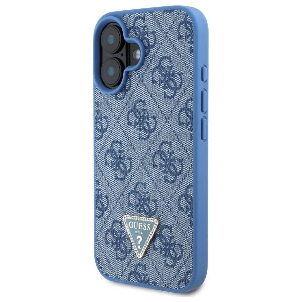 Guess Guhcp16Sp4Tdscpb Iphone 166.1 Blue/Blue Hardcase Leather Metal Logo Rhinestones Crossbody