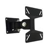 Compactly Space Saving Wall Mount Bracket for 14-24Inch LED TVs and Monitors Ideal for Small Areas Angle Adjustment