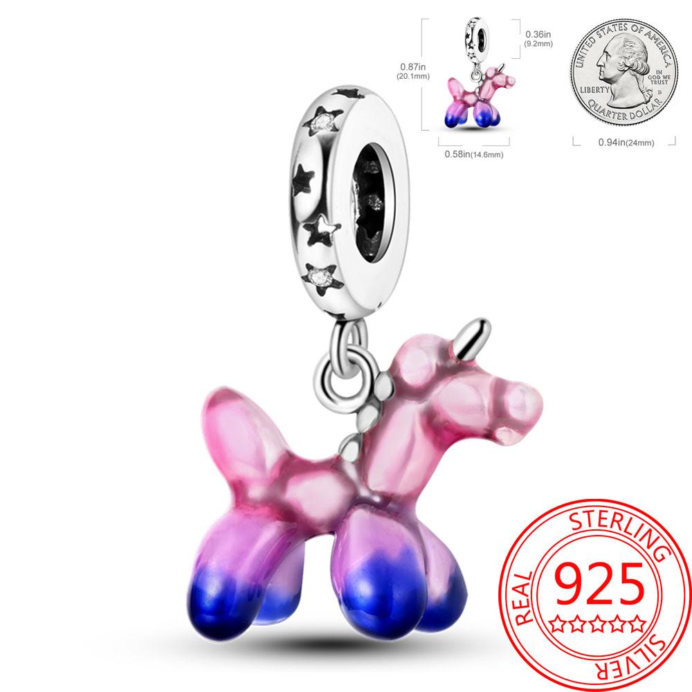 Colorful Copper Colorful Animals Parrot Rabbit Puppy Charm Pendant Fit Dly Bracelet Necklace Boutique Handmade Gift