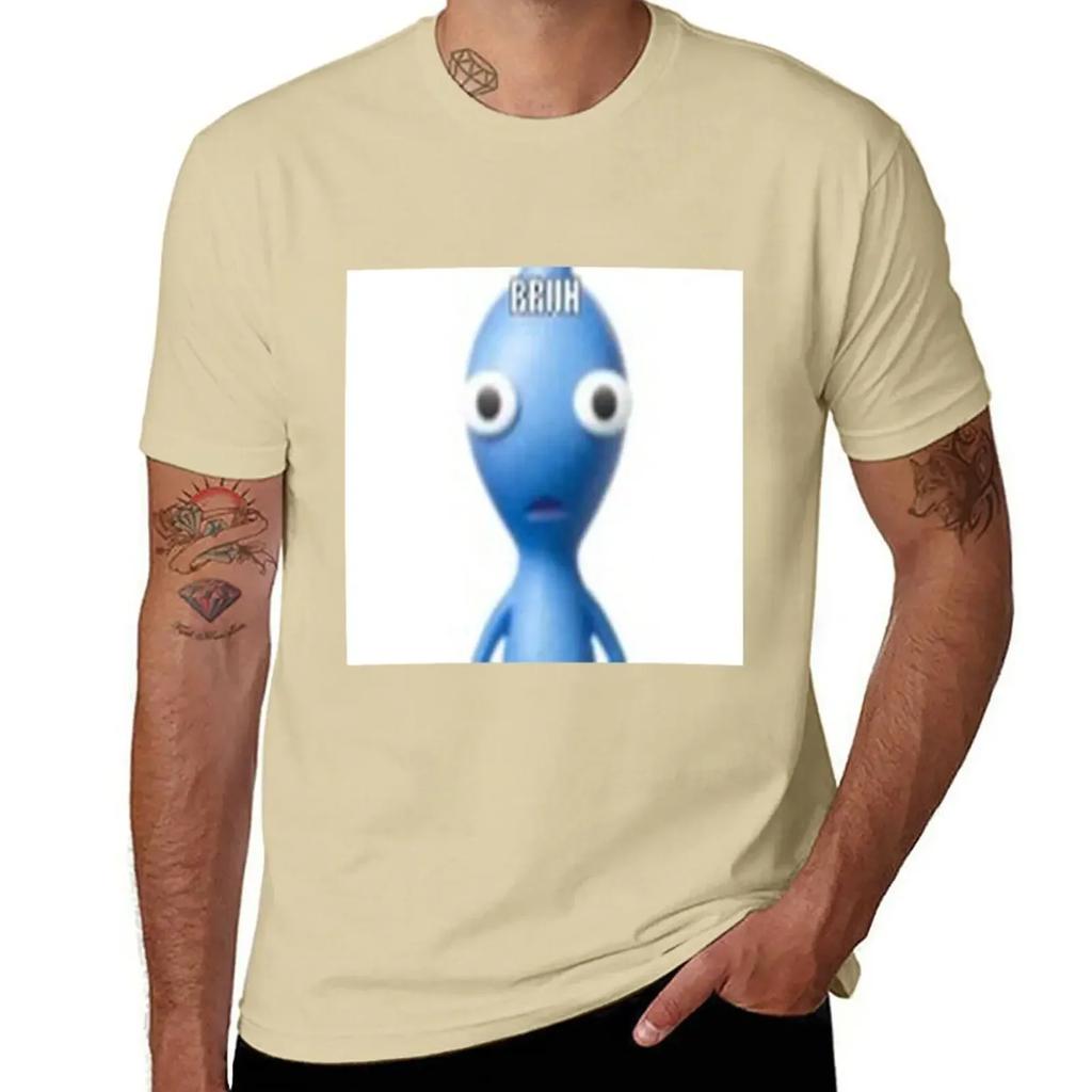 BRUH Pikmin 2 T-Shirt shirts graphic tees plain plus sizes t shirts men